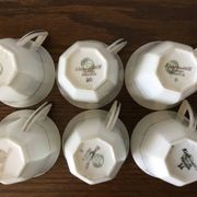 Limoges porcelain coffee service by Legrand