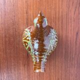 Bird-shaped pottery bottle from a modern Danish workshop, mid-century, 1960s.