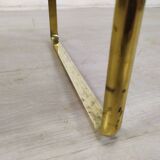 Golden sofa end table