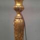 Louis XVI style gilded wooden floor lamp