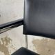 Pair of chrome office chairs