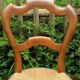 Louis Philippe chair in cherry wood circa 1900