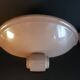 3 Kostka enamelled ceramic wall lights
