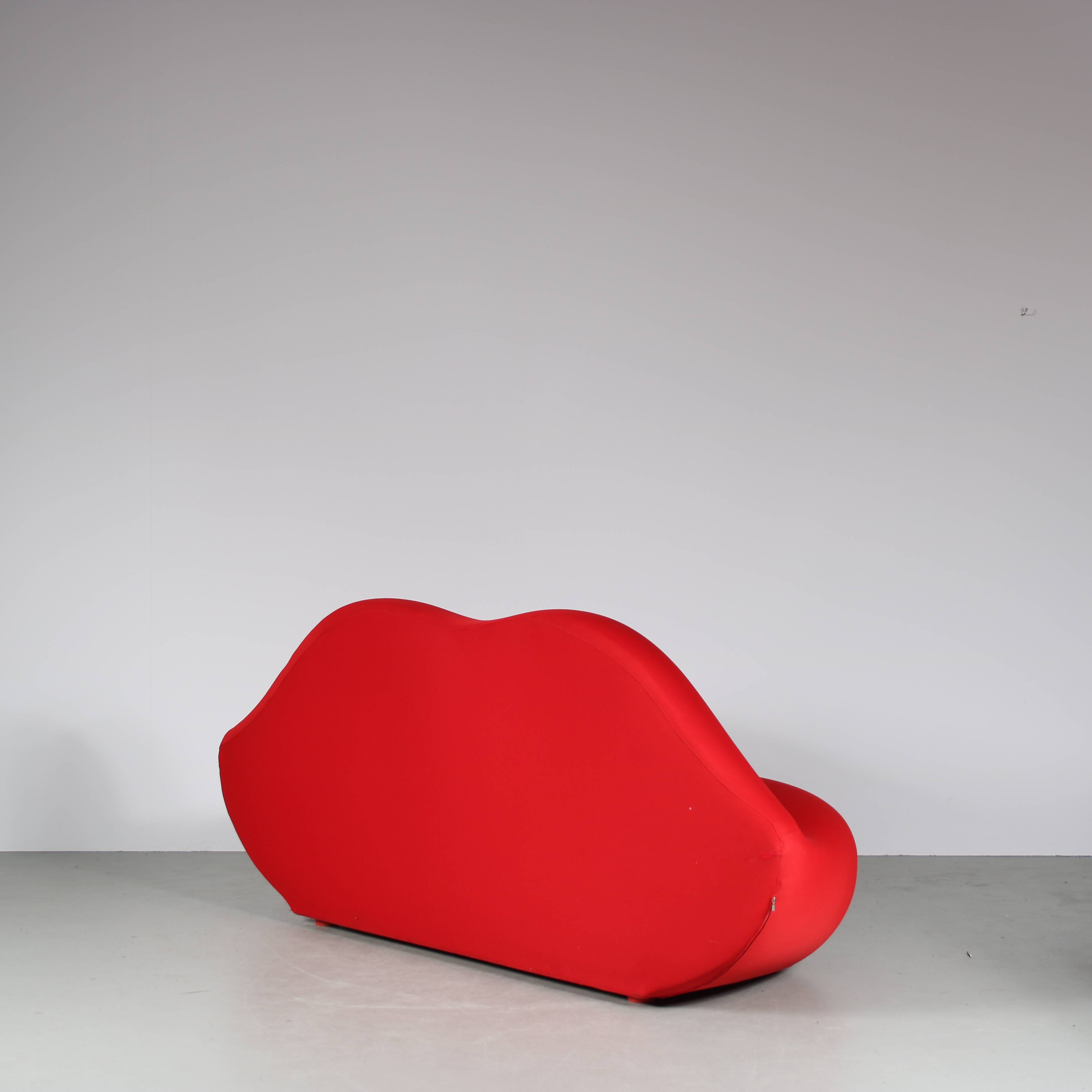 “Bocca” Sofa by Studio 65 for Edra, Italy 1999