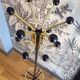 Parrot coat rack 12 wooden balls