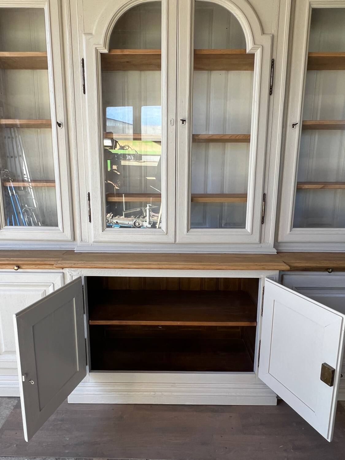 Glass sideboard