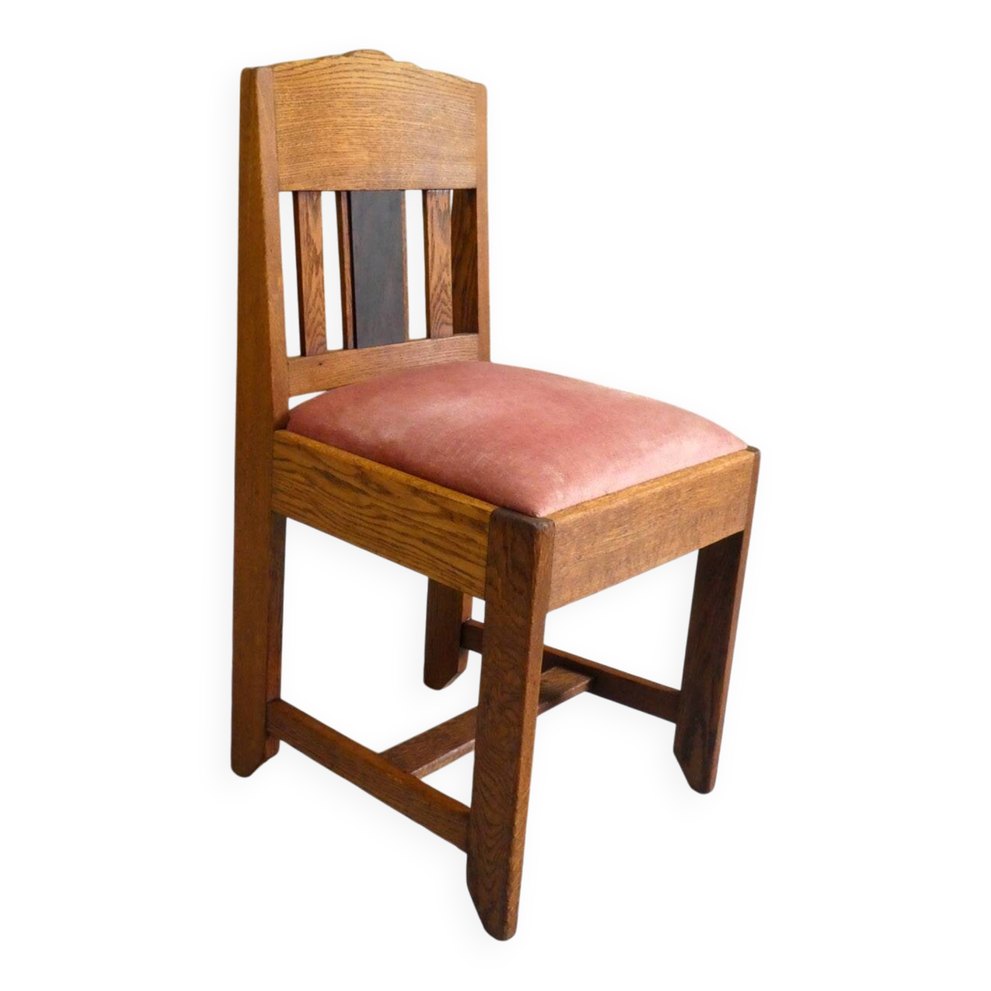 Oak chair of the Amsterdam School, 1930