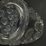 René Lalique "Malaga" model vase, pressed molded glass, circa 1937