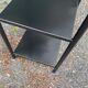 Pair of old military hospital bedside tables