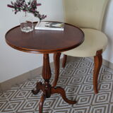 English-style mahogany side table