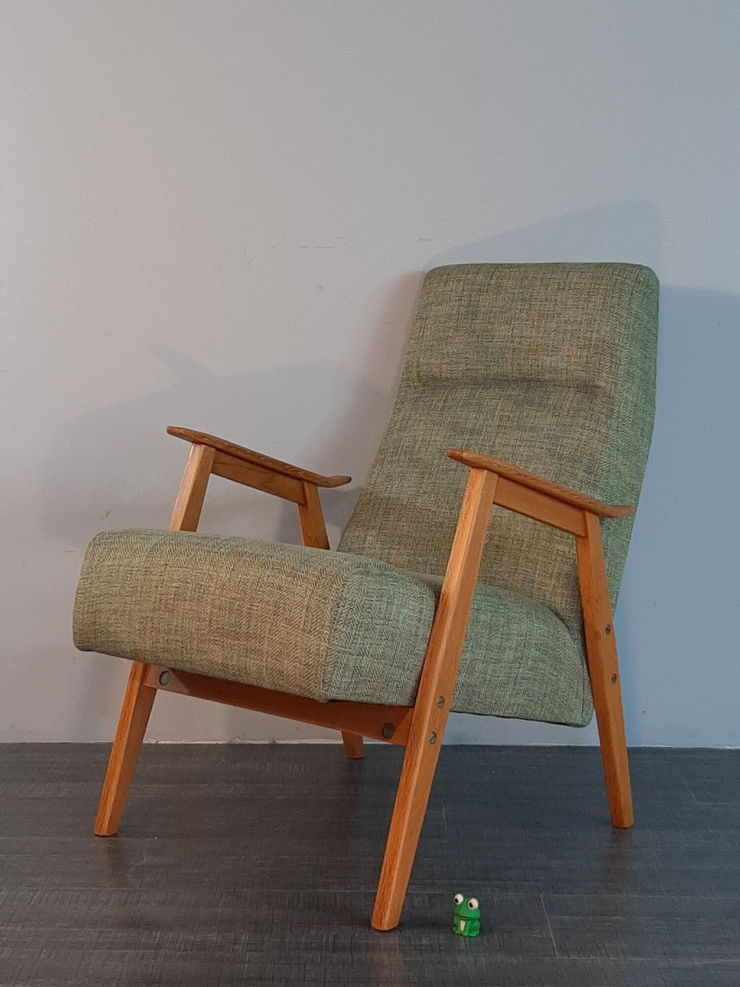 Pair of Interier Praha chairs, Czechoslovakian vintage 1960s