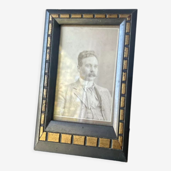 Art deco frame wood