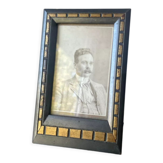 Art deco frame wood