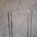 Vintage Plexiglas magazine holder