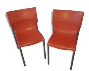 Paire de chaises XO by - philippe starck