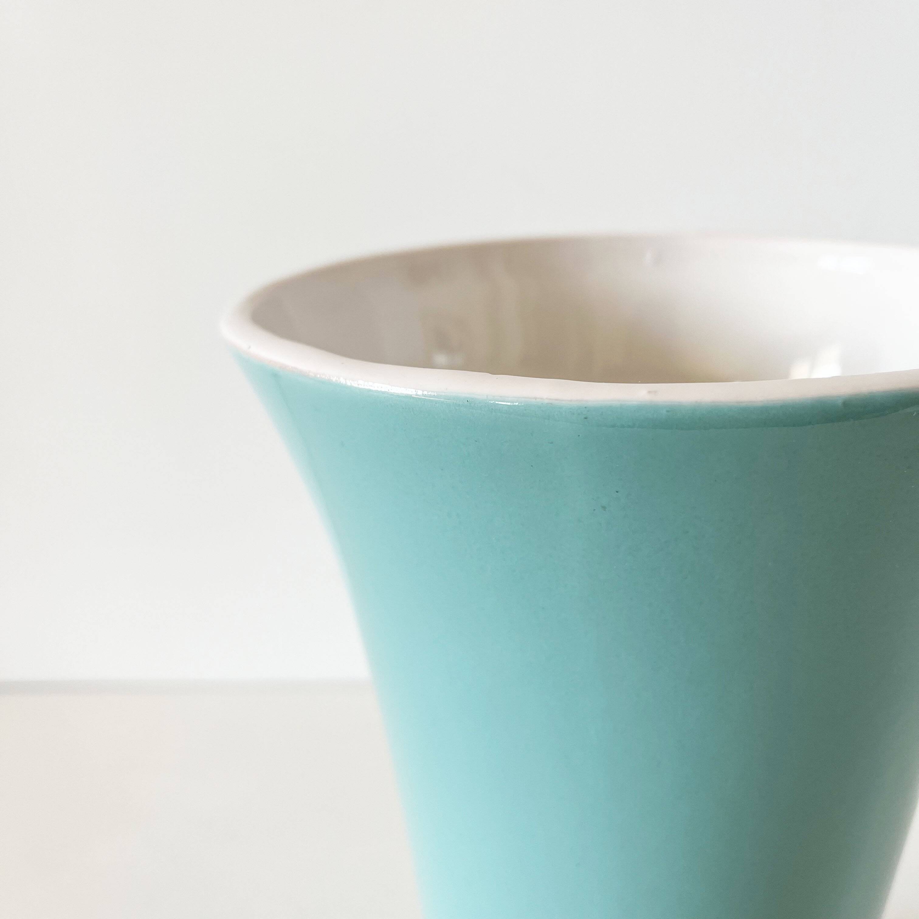 Saint Clement Art Deco Ceramic Vase 1940