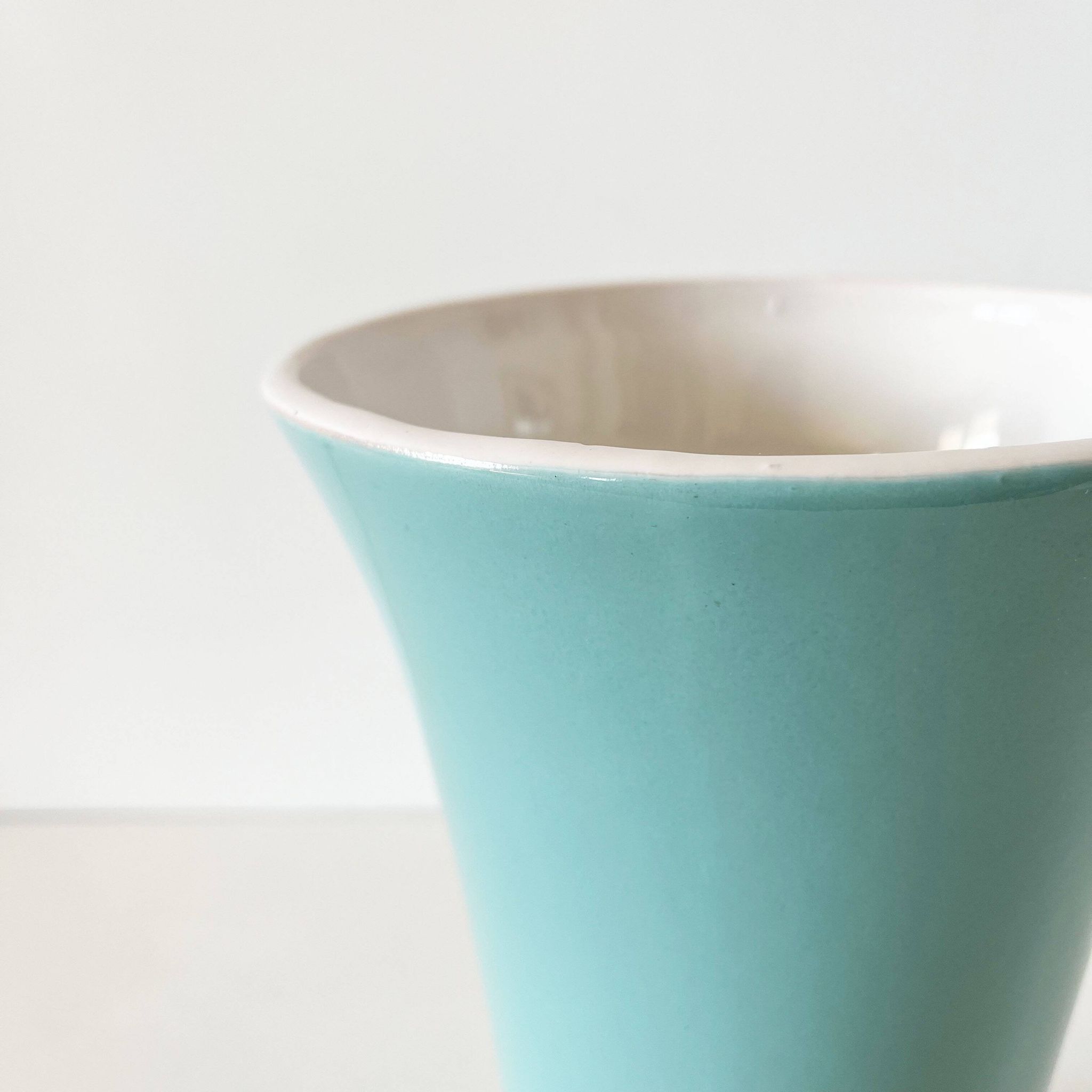Vase céramique saint clement art deco 1940