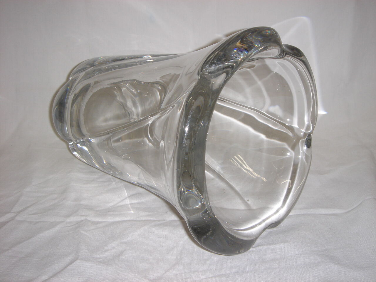 Vase Daum France, 1970, H24cm