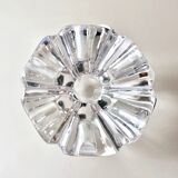 Orrefors Orion candle holder, glass candle holder, scandinavian design