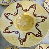 9 Ray Camart Vallauris plates 1950