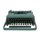 Machine a ecrire portative olivetti lettera 22 6 111 housse 1950 vintage