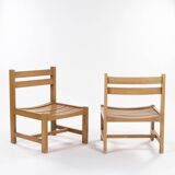 Paire de chauffeuses par André Sornay, circa 1960