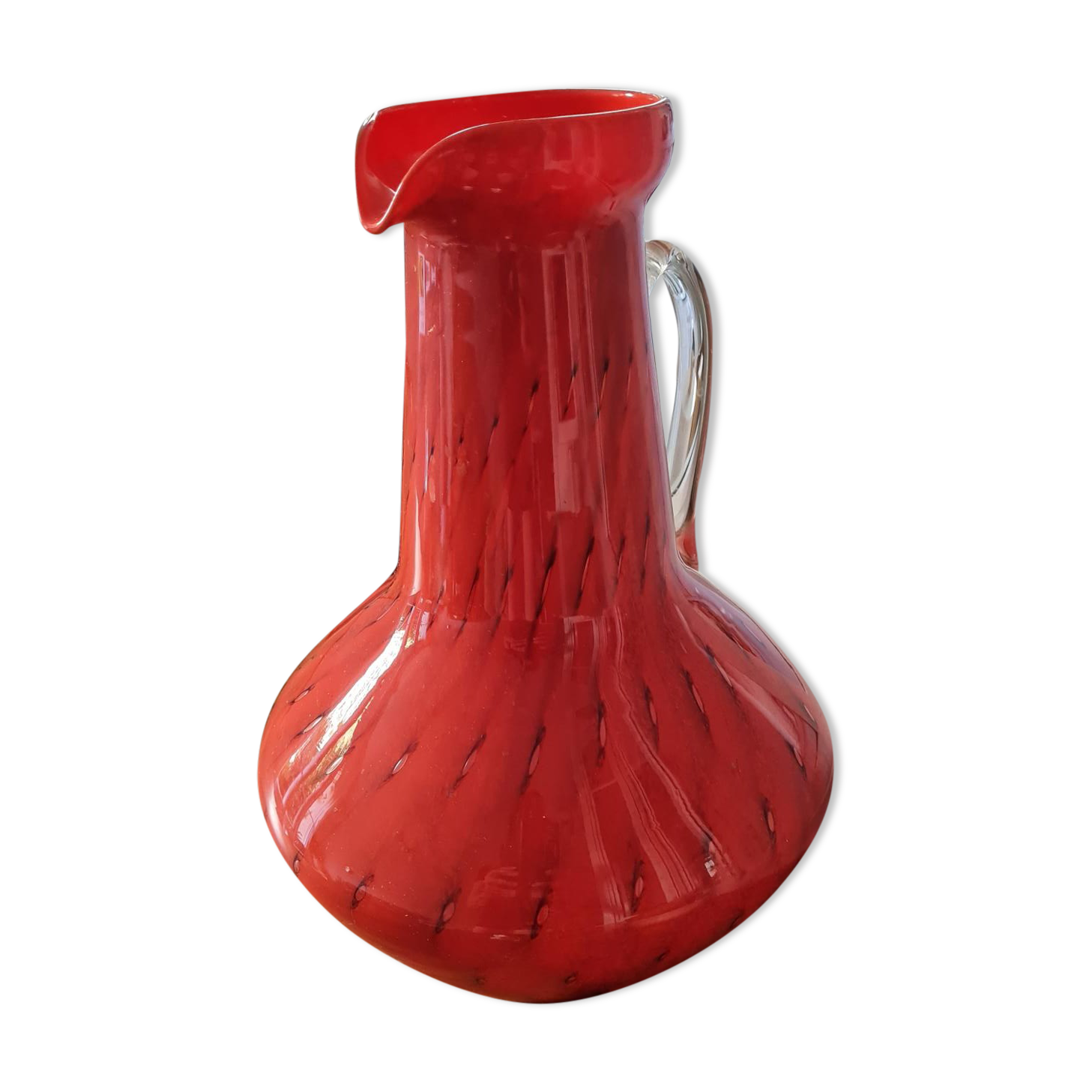 Murano red vase