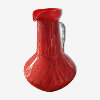 Murano red vase