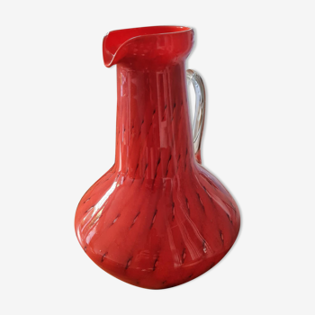 Vase rouge Murano