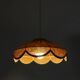 Suspension in a solid floral shape Cosette "caramel"