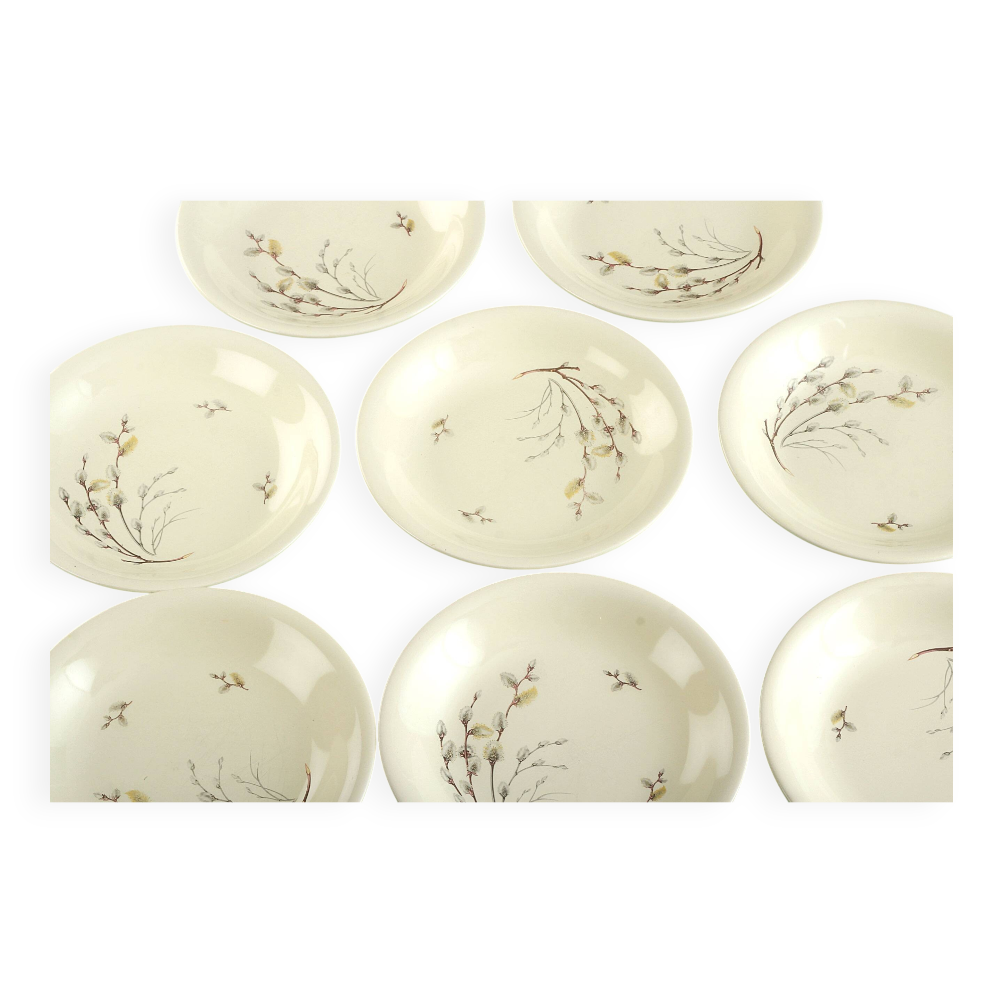 8 deep plates Salins model Champagnole