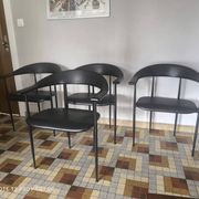 P40 fasem chairs by giancarlo vegni & gianfranco gualtierotti