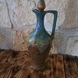 Jacobert enameled stoneware ewer carafe