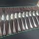 12 tablespoons Christofle model Boreal – Silver metal – Art Deco