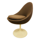 Vintage 1970s Space Age egg chair – Lusch product – mar fabric