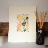 Jungle in Bloom Monoprint