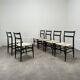 6 Leggera chairs by Gio Ponti for Cassina, Italy, first edition
