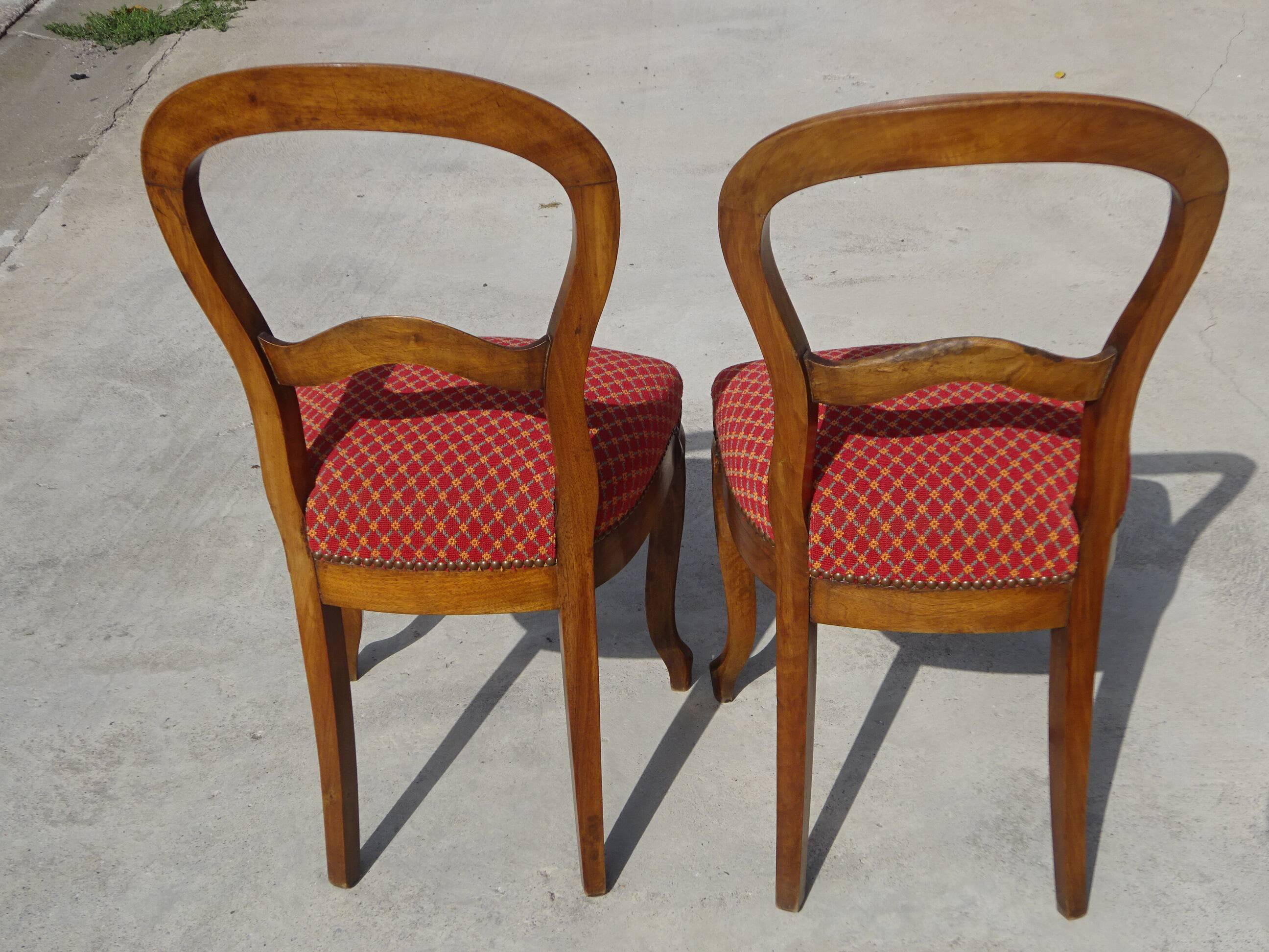 Pair of Louis Philippe chairs