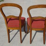 Paire de chaises Louis Philippe