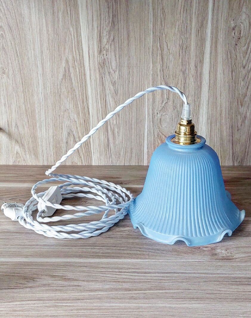 Pastel blue vintage walkman