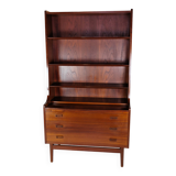 Bookcase Made In Teak wood  By Johannes Sorth Made By Bornholms Møbelfabrik From 1960s