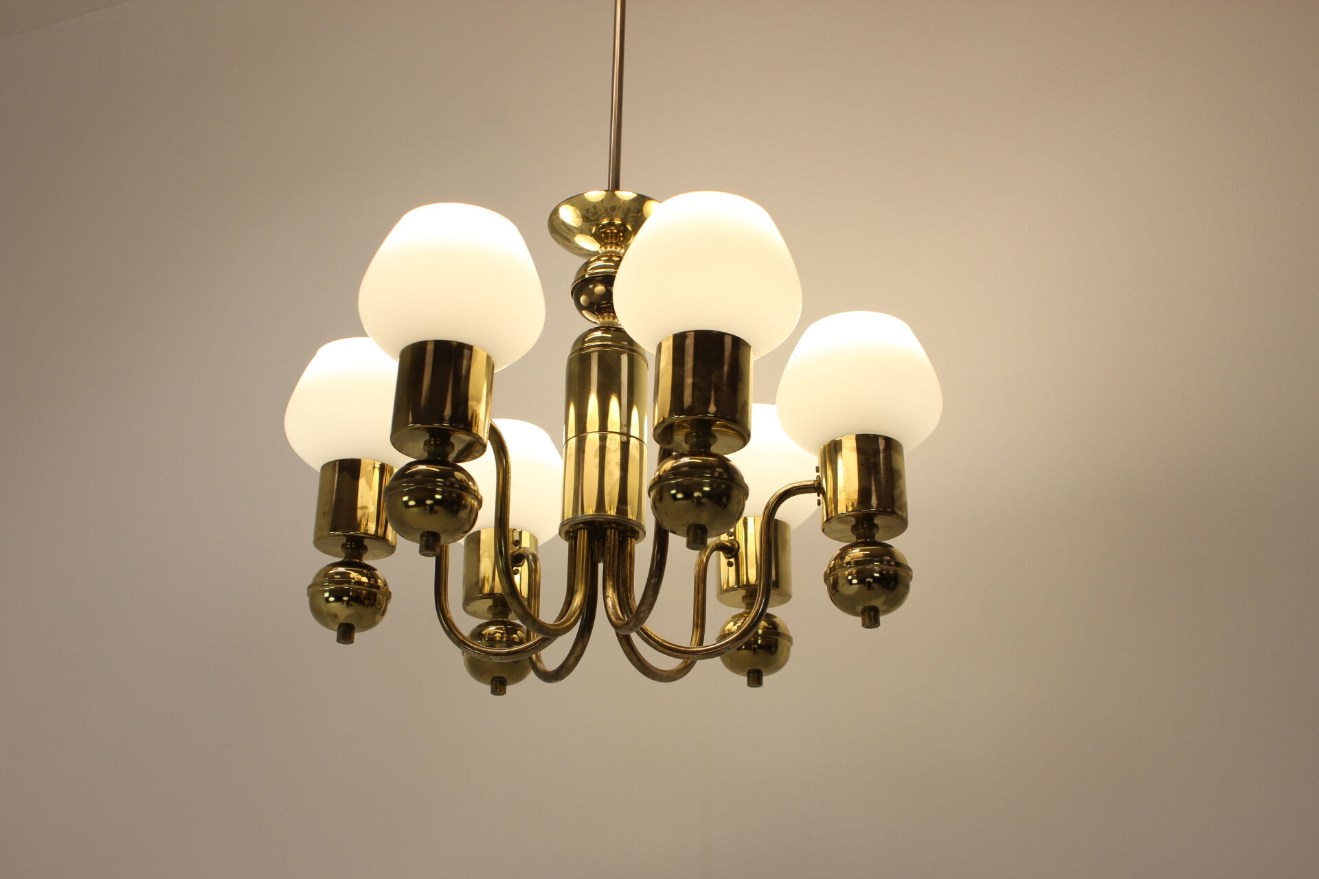 Mid-Century Chandelier/Kamenicky Senov, 1960's