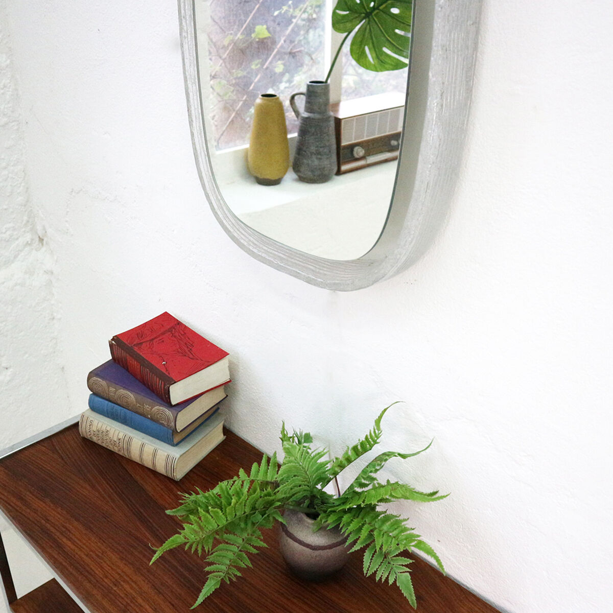 Miroir rétro éclairé 70 - 42x65cm