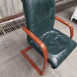 Leather armchair