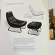Chaise et tabouret Earth par Percival Lafer
