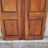 Pair of cabinet doors to make a closet