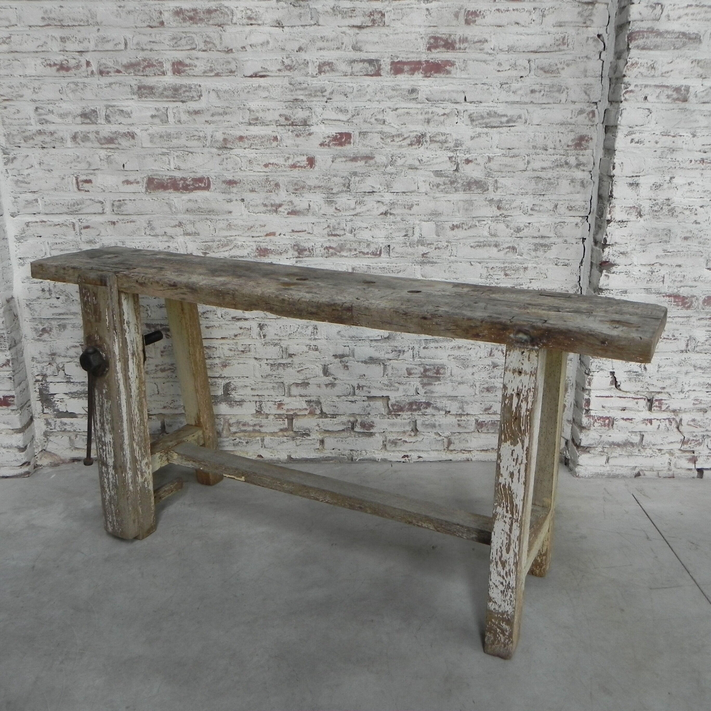 Wooden workbench