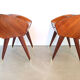 Paire de tables de nuit
