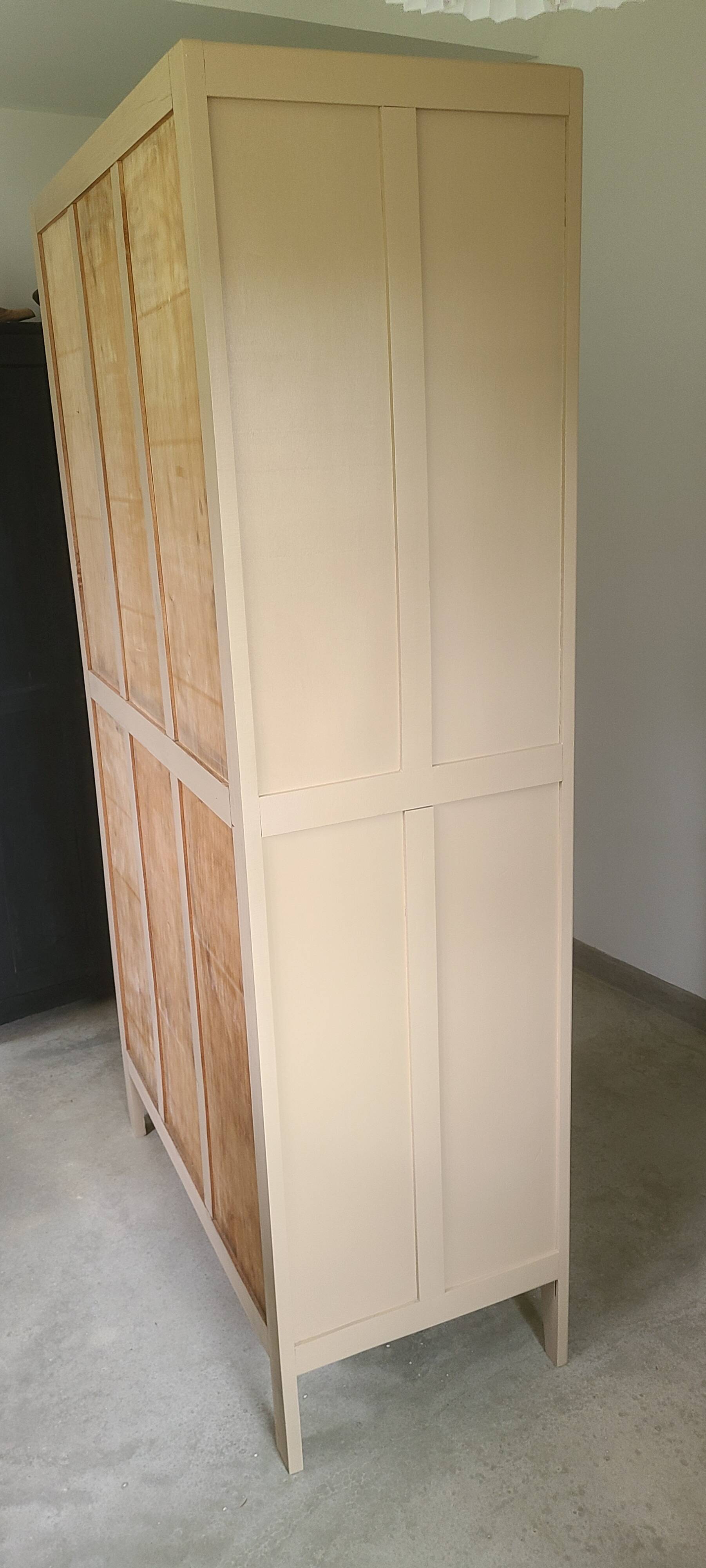 Old vintage Parisian wardrobe