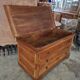Louis Philippe 19th-century chest of drawers in solid walnut.